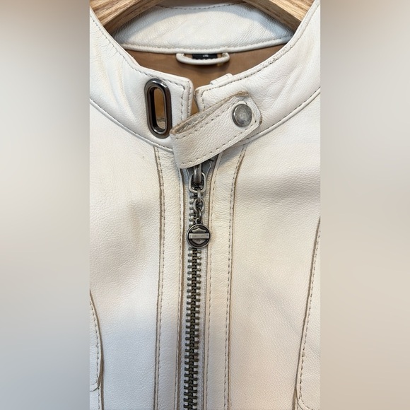 Harley-Davidson women’s leather jacket , sz small - Picture 3 of 15